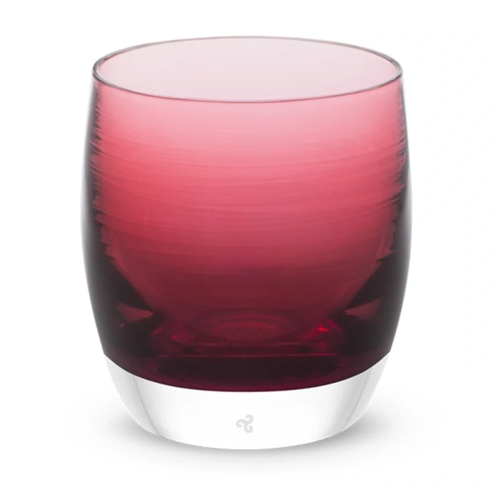 Glassybaby votive candle holder Pink cranberry True Love new in Gift Box - Picture 9 of 9